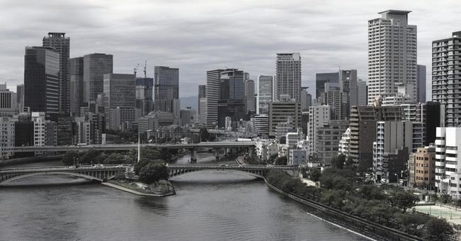 中之島風景イメージ素材 中之島風景イメージ素材の写真