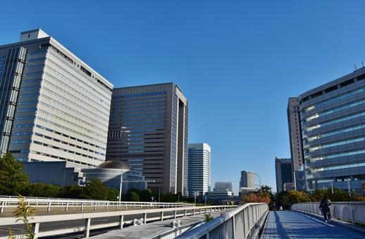 ＜千葉県＞幕張新都心の都市風景 幕張新都心,海浜幕張,幕張の写真素材