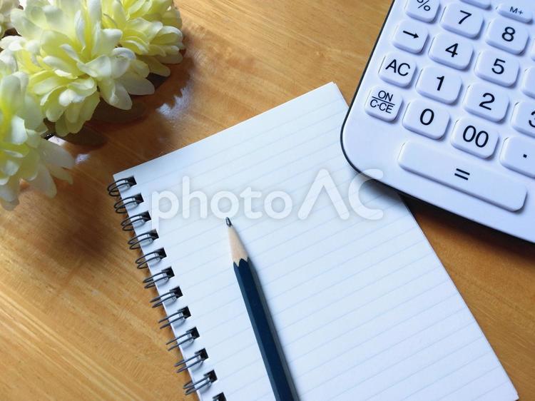 計算/勉強/家計簿/やりくり/サムネイル 勉強,家計簿,やりくりの写真素材