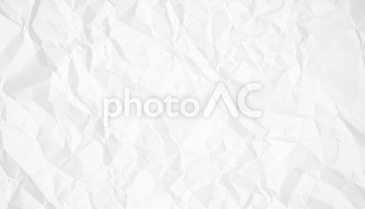 しわくちゃの白い紙 白,テクスチャ,でこぼこの写真素材
