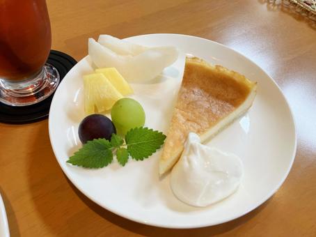 カフェのケーキセット カフェのケーキセット カフェ,喫茶店,ケーキセットの写真素材