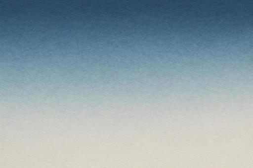 藍から白へ移ろう染め和紙グラデーションの写真