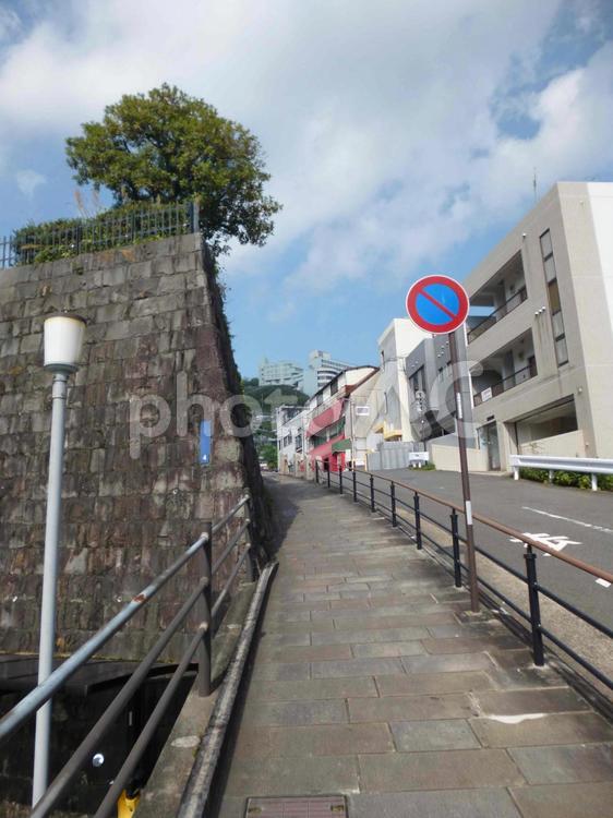 長崎の市街地 長崎,市街地,街並みの写真素材