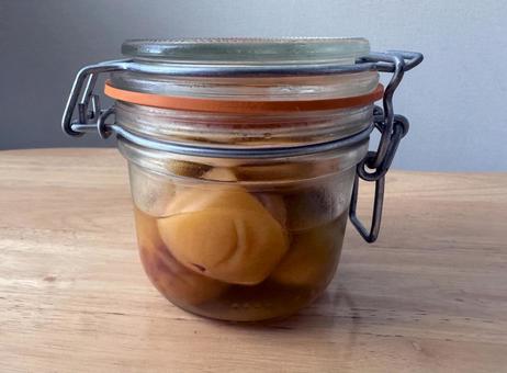 Homemade plums, JPG