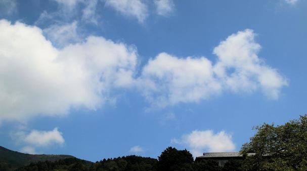 箱根の夏空 箱根の夏空の写真