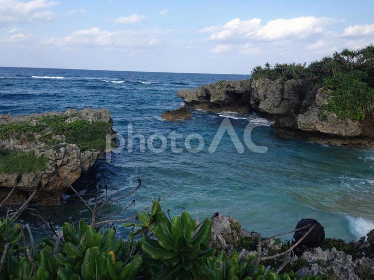 沖縄の海 水域,海,大洋の写真素材
