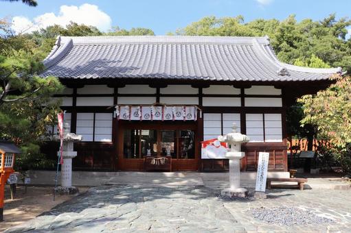 玉津島神社　拝殿の写真