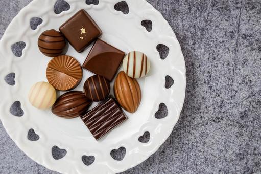 バレンタインチョコレート バレンタインチョコレート バレンタインデー,チョコレート,バレンタインの写真素材