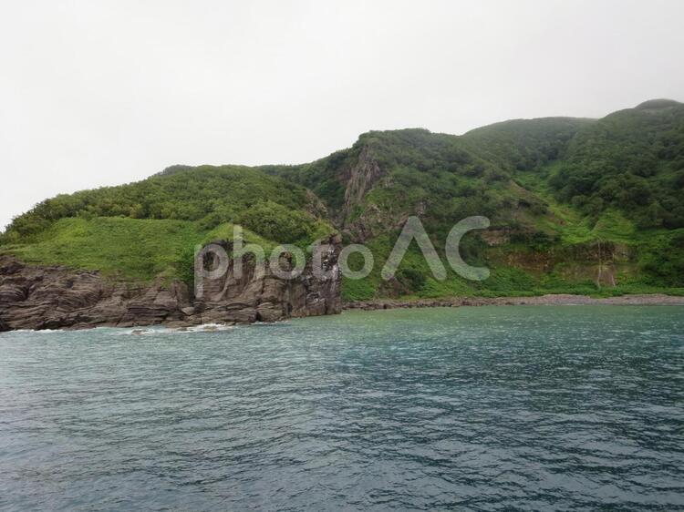 世界自然遺産　知床半島 知床半島,知床岬,世界自然遺産の写真素材