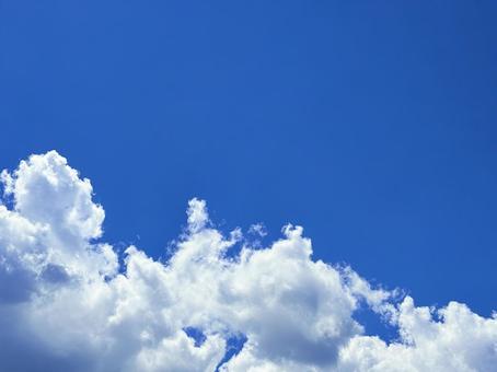 夏空 01 夏空 01 空,雲,晴天の写真素材