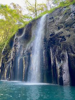 高千穂峡 高千穂峡,高千穂,宮崎の写真素材