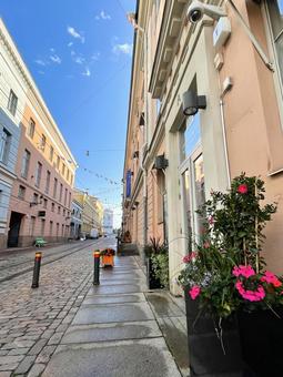 ヘルシンキの街並み ヘルシンキの街並み ヘルシンキの街並み,ヘルシンキ,フィンランドの写真素材