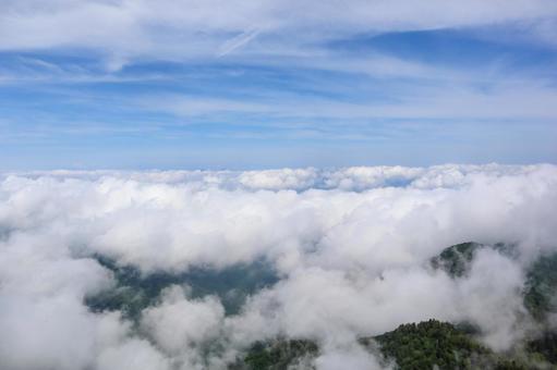 Photo, japan hundred mountains, wu zunshan, gunma, 