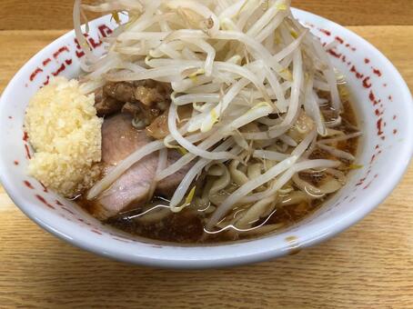 二郎系ラーメン 二郎系ラーメン,二郎系インスパイア,二郎系の写真素材