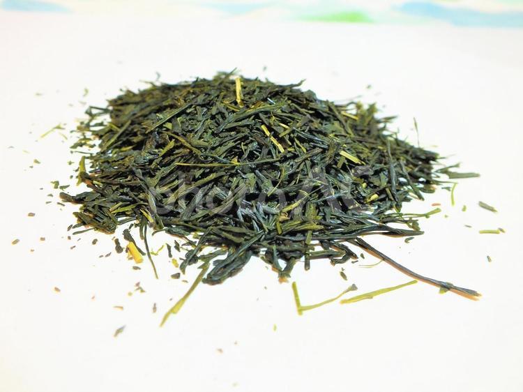 お茶の葉　新茶 新茶,煎茶,製茶の写真素材
