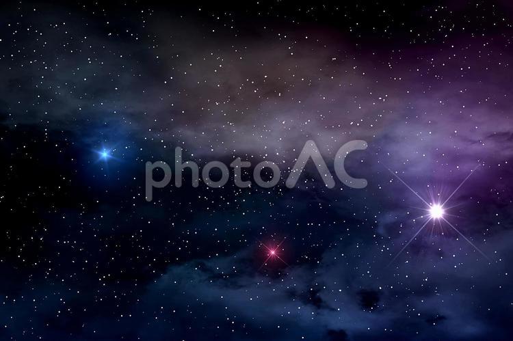 幻想的背景素材　天の川・深宇宙 深宇宙,宇宙,夜空の写真素材
