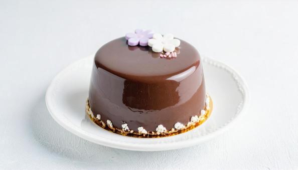 チョコレートケーキ チョコレートケーキの写真