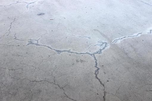 Photo, concrete, crack, ground, 