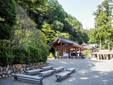秋の高麗神社・本殿（埼玉県・日高市） 秋,高麗神社,本殿の写真素材