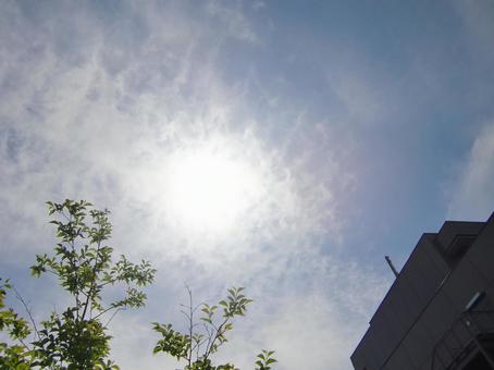 五月の雲-84 五月の雲,青空,空の写真素材