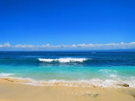 美しい浜辺 美しい浜辺の写真