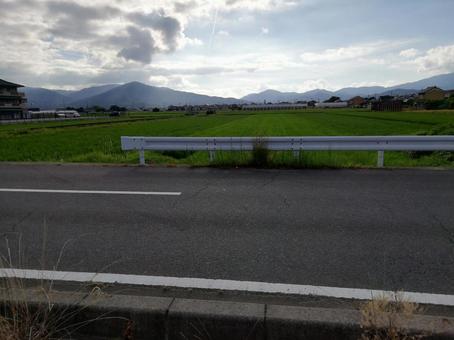田舎の風景 田舎の風景の写真