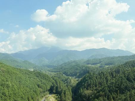 山と空 山と空の写真