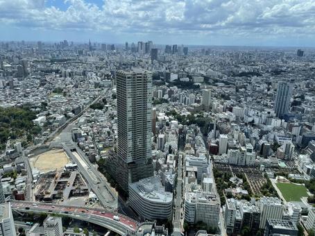 東京を見渡す構図 東京を見渡す構図の写真