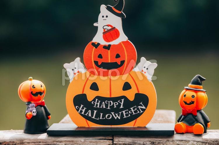 ハロウィーンの新しいキャラクターです ハロウィン,ハロウィンパーティー,かぼちゃの写真素材