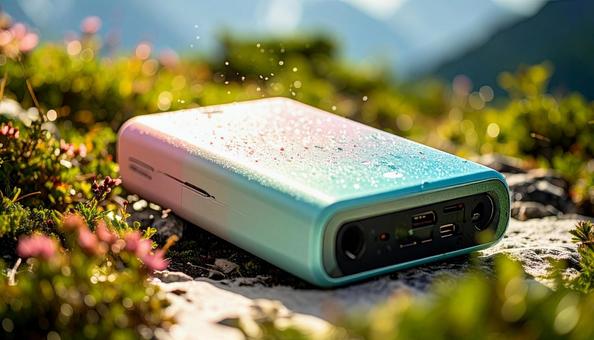モバイルバッテリー モバイルバッテリーの写真