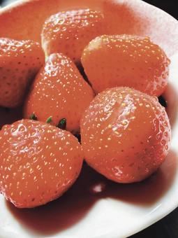 strawberry strawberry いちご,苺,加工の写真素材