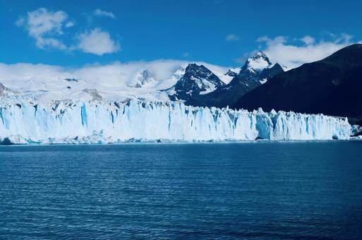 Photo, pelito moreno glacier, glacier, patagonia, 
