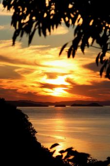 Sunset on Shodoshima Island, JPG