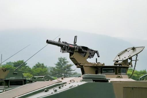 装甲車に搭載された陸上自衛隊の自動擲弾銃 装甲車に搭載された陸上自衛隊の自動擲弾銃 自衛隊,陸上自衛隊,ミリタリーの写真素材