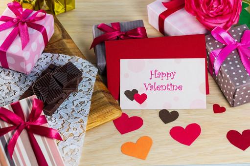 バレンタインデーのイメージ画像 バレンタイン,ハッピーバレンタイン,チョコレートの写真素材