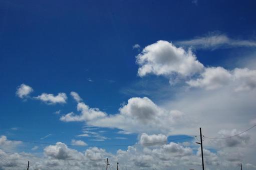 空と雲 空と雲の写真