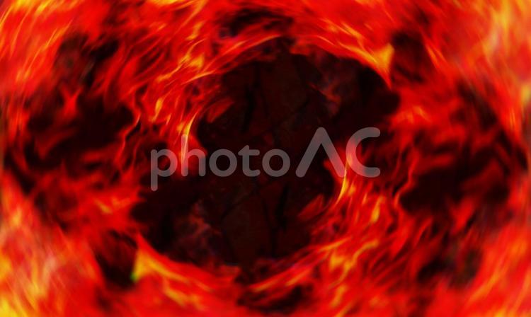 アブスクラクト　炎の抽象背景11 火,炎,炎上の写真素材