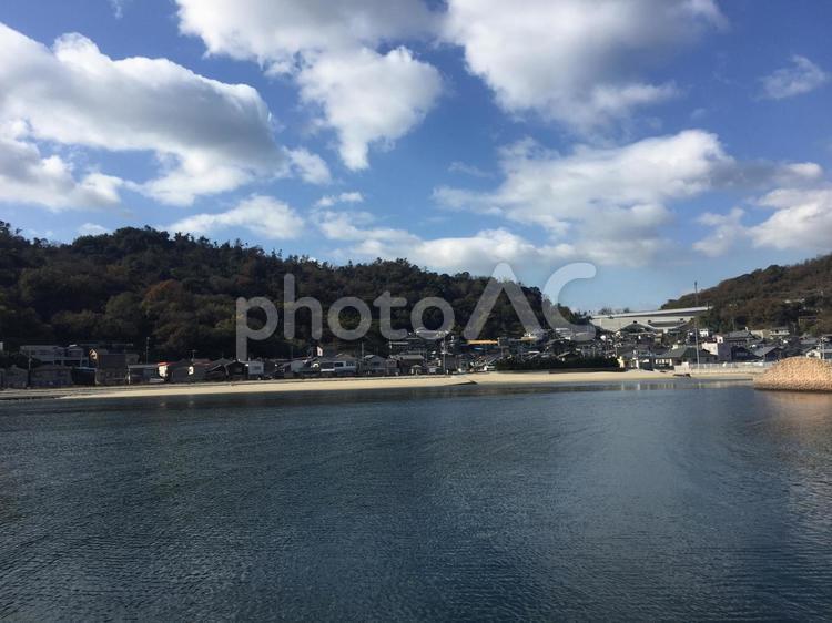 海と砂浜 海,砂浜,空の写真素材