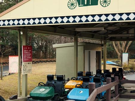 ゴーカート ゴーカート,ドイツの森,欧米の写真素材