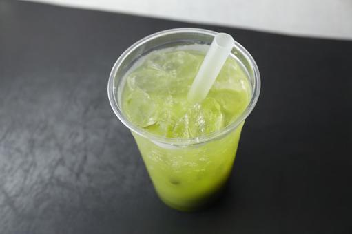 抹茶のサイダー 抹茶のサイダー,抹茶,グリーンティーの写真素材