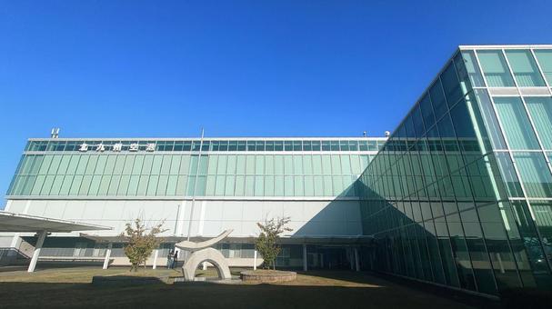 北九州空港　福岡県北九州市小倉南区 北九州空港,建物,空港の写真素材