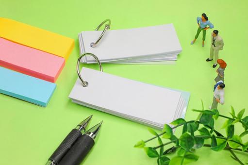 コピースペースのある2つの単語帳 単語帳,コピースペース,受験の写真素材