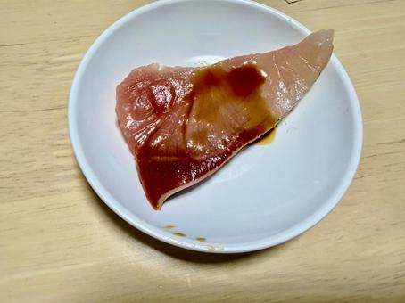 カンパチの刺し身の写真