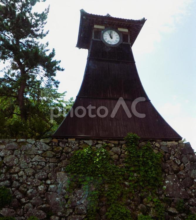 出石の時計台 時計台,兵庫県,出石の写真素材