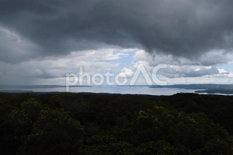【石川】能登ゆめてらすの風景 能登ゆめてらす,展望台,別所岳の写真素材