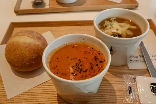 スープ定食 スープ定食の写真