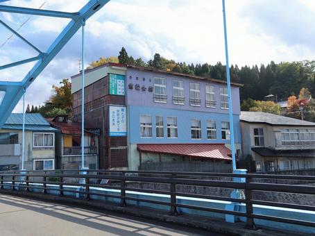 大鰐温泉 公衆浴場 若松会館 青森県,南津軽郡,大鰐町の写真素材