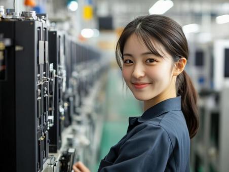 働く女性エンジニアのイメージ 働く女性エンジニアのイメージの写真