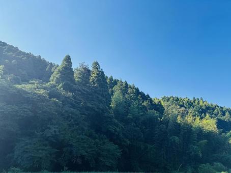 空と山 空と山の写真