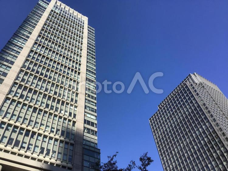 東京・大手町のビジネス街 丸の内,大手町,東京駅の写真素材